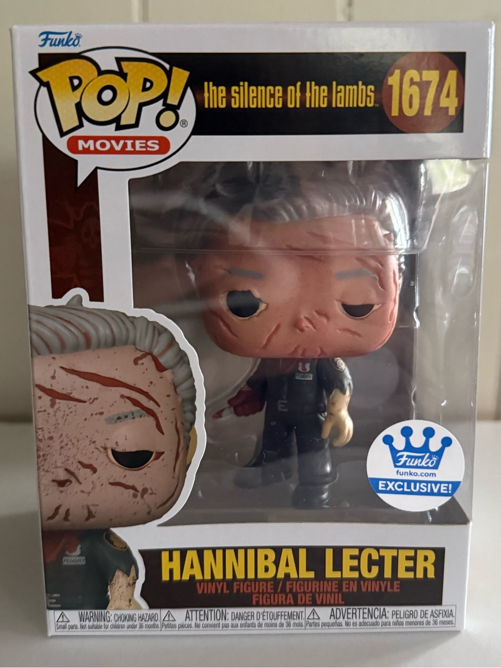 Funko Pop! Movies Hannibal Lecter Vinyl Figure - Brown Black